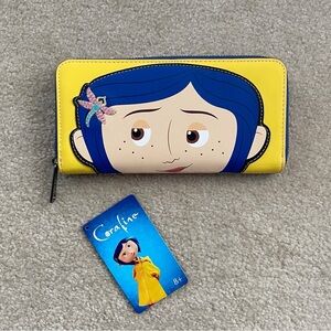 Loungefly Coraline Raincoat Figural Cosplay Wallet